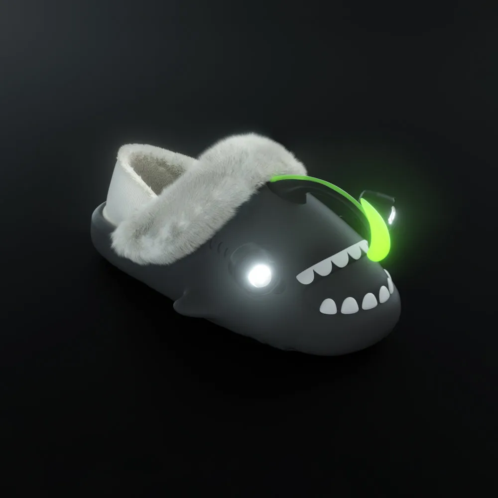 Sharkicks Pro - Winter Anglerfish Flashlights Heel-covered