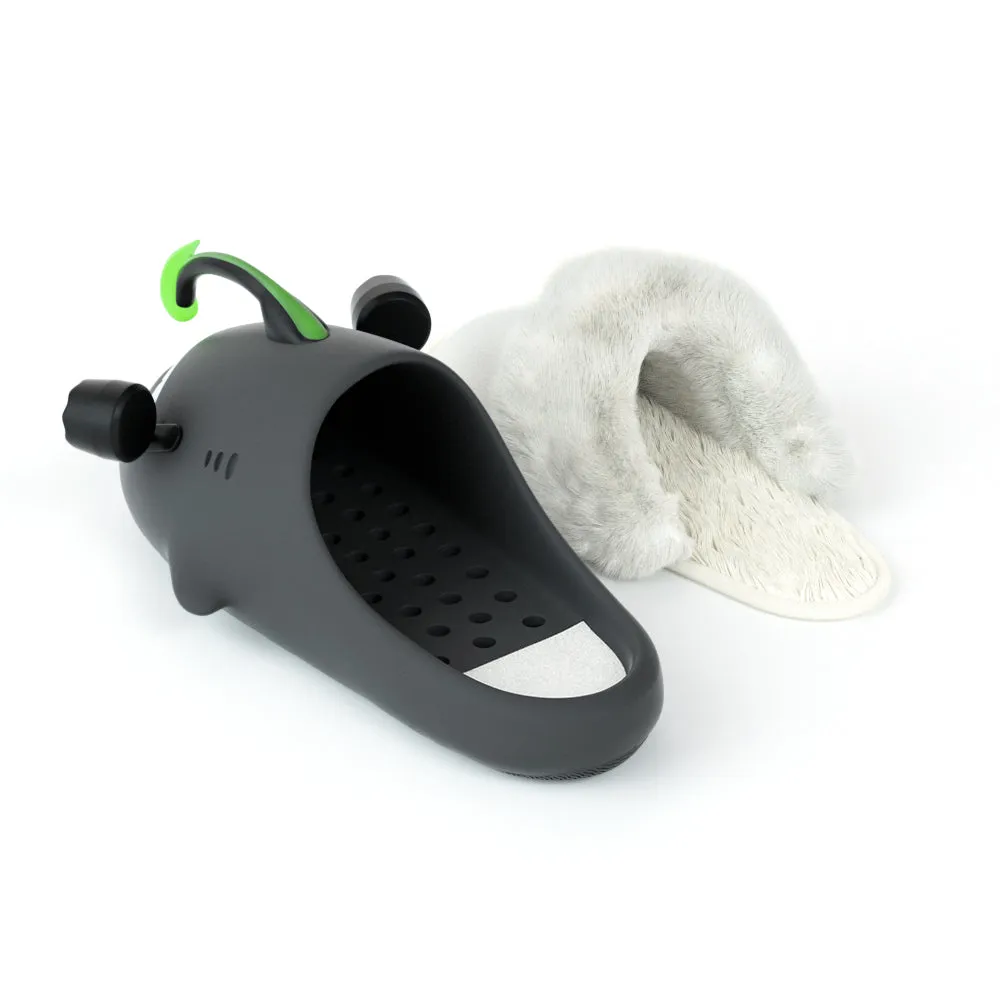 Sharkicks Pro - Winter Anglerfish Flashlights Heel-open