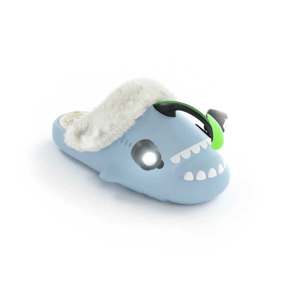 Sharkicks Pro - Winter Anglerfish Flashlights Heel-open