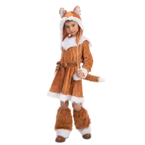 Spooktacular Creations Sweet Girls Fox Costume Set