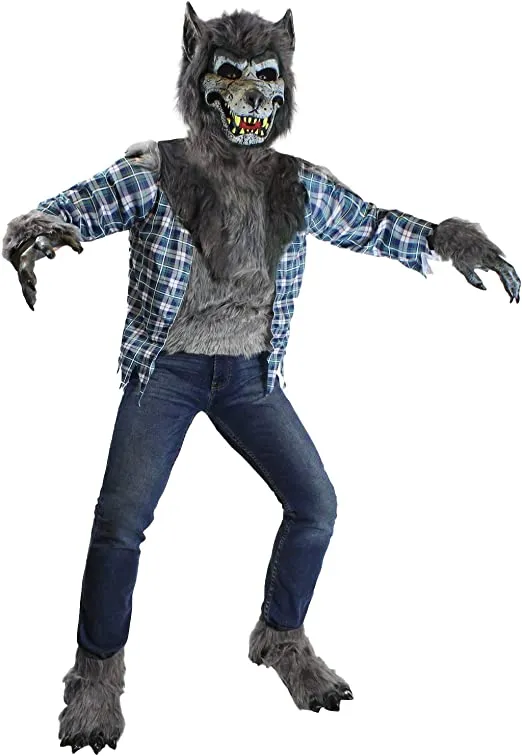 Spooktacular Creations Werewolf Deluxe Costume Set for Children