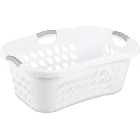 Sterilite 44L Hip Hugger Laundry Basket White