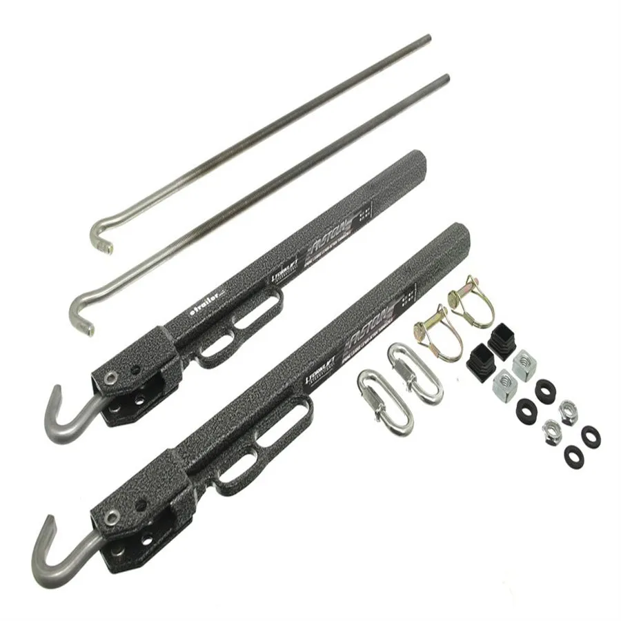 TorkLift FastGun Turnbuckles for Frame-Mounted Tie-Downs-Stainless-Gray - Qty 2