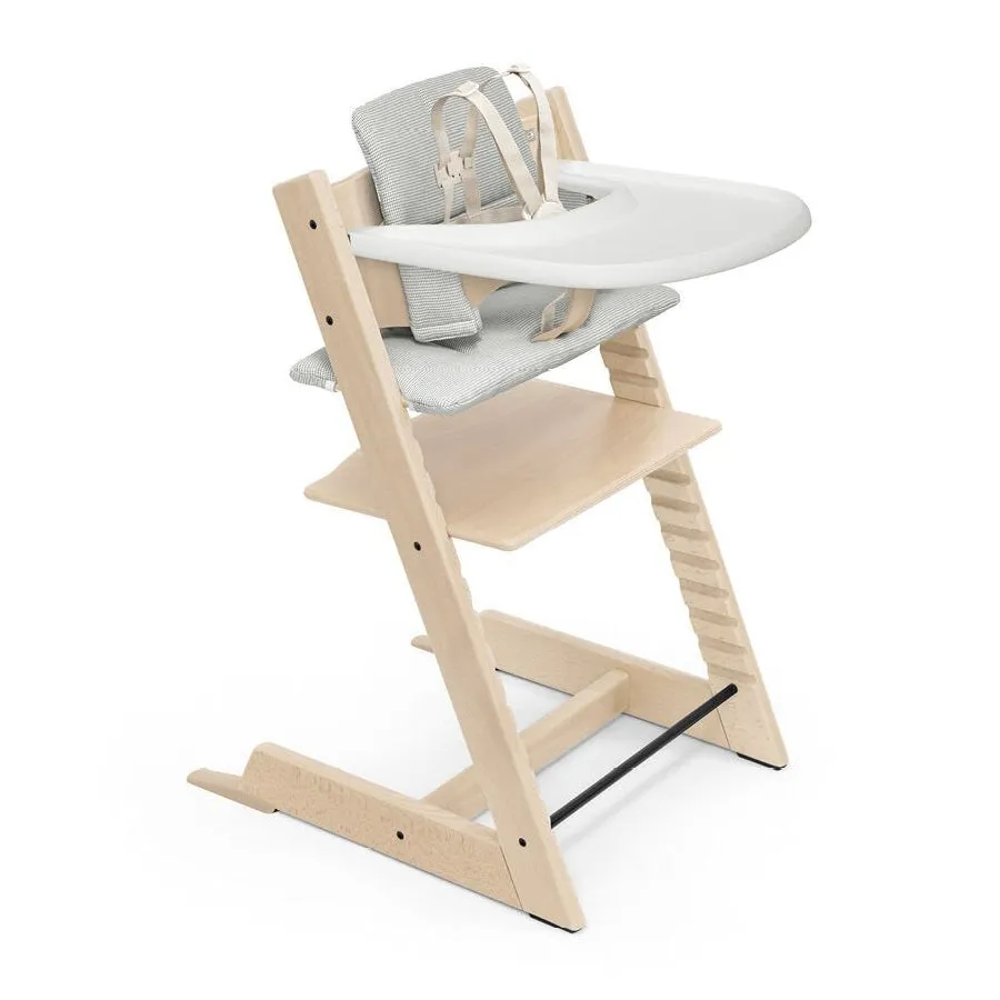 Tripp Trapp High Chair and Newborn Set with Tray