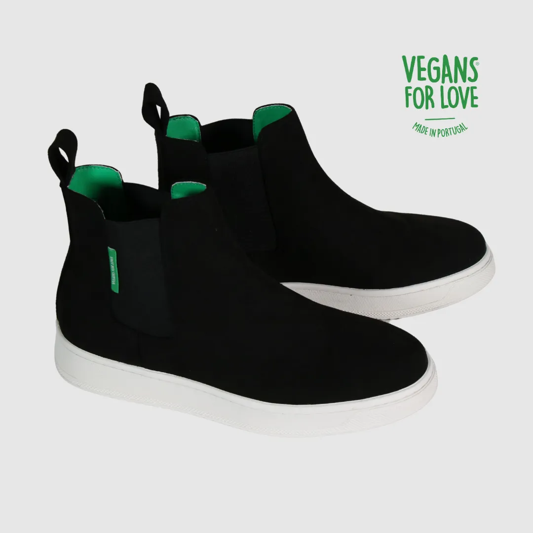 Unisex Vegan Chelsea Boots - Respect Soles, Timeless Style, Comfortable and Versatile for All Seasons