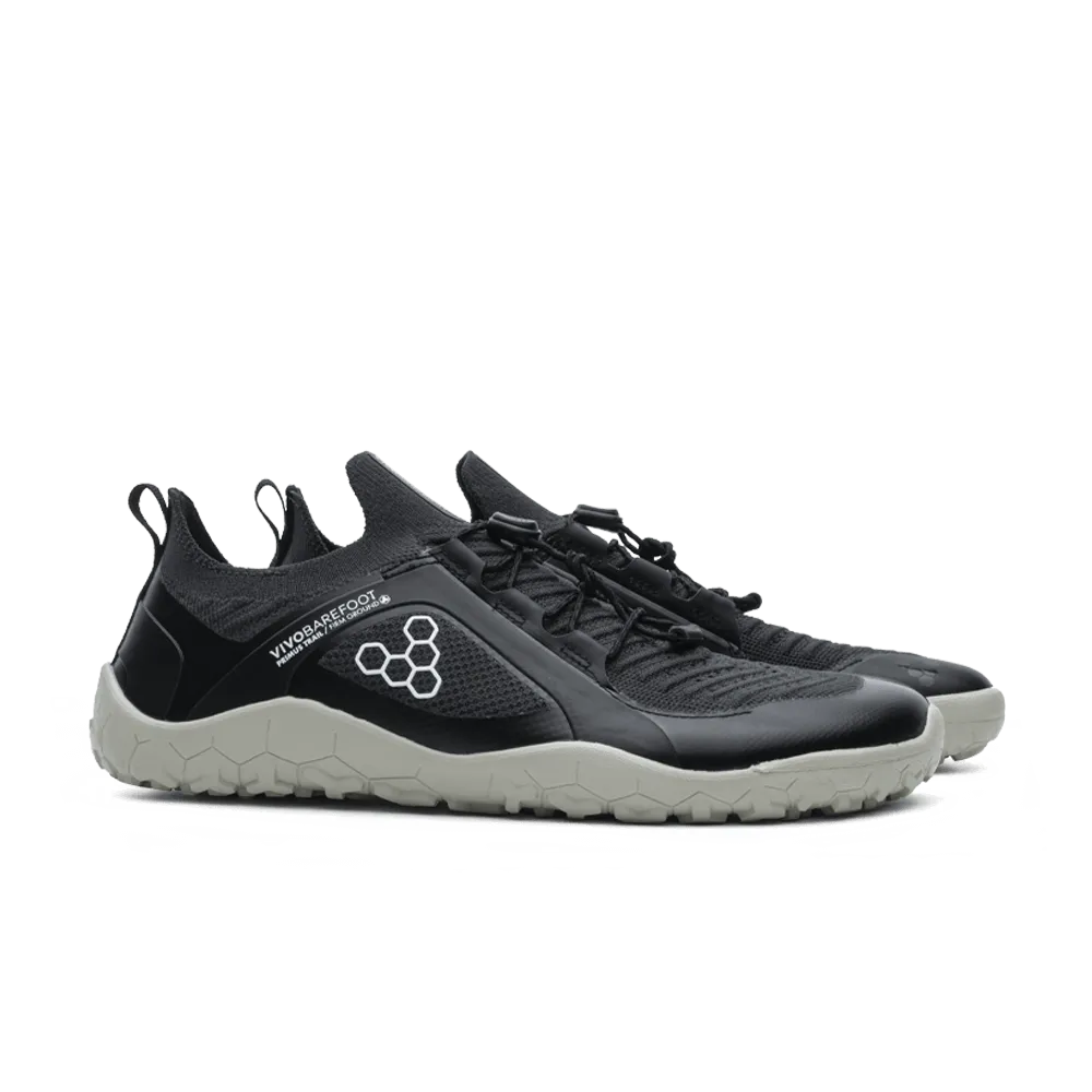 Vivobarefoot Primus Trail Knit FG Womens Obsidian/Pelican