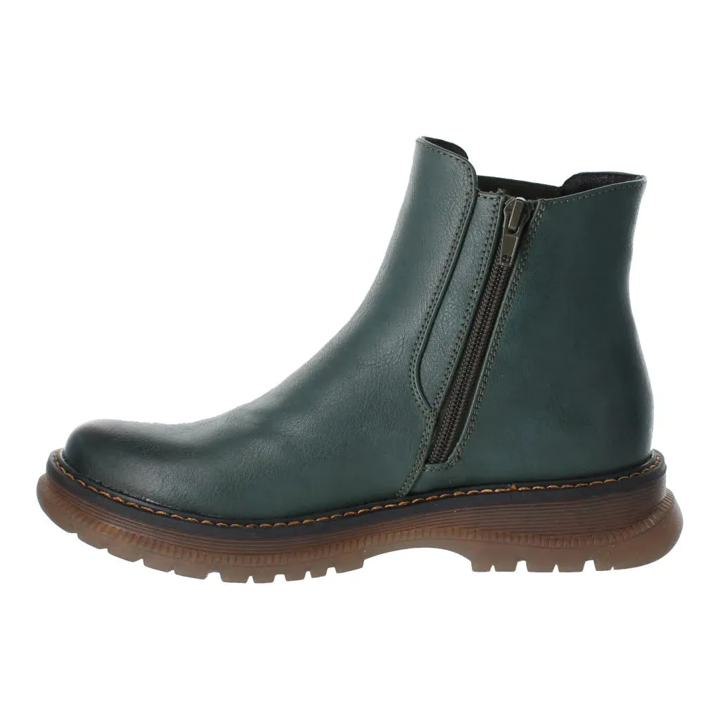 Westland By Josef Seibel Peyton 02 Green Ladies Comfort Ankle Boot