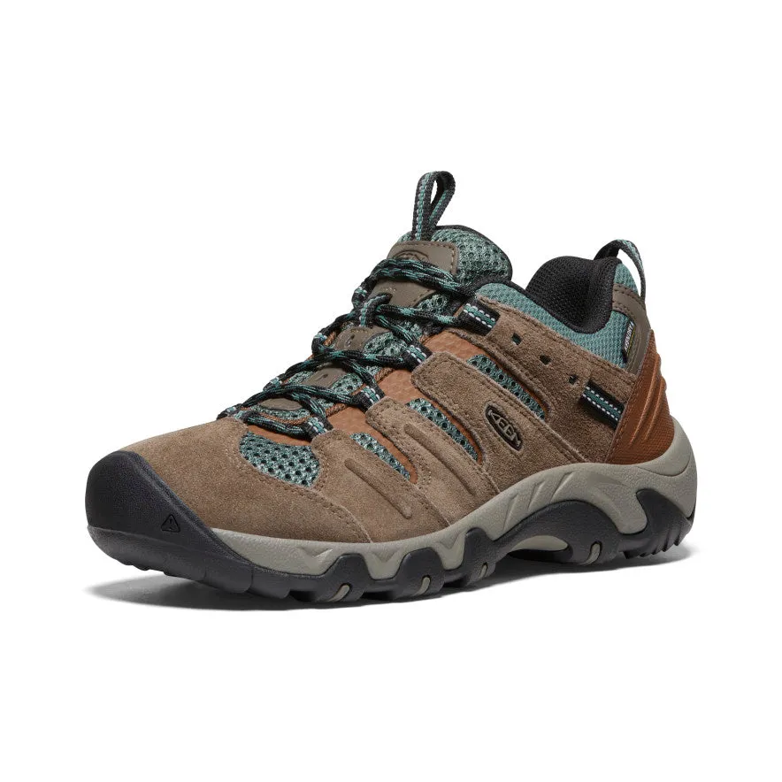 Women's Headout Waterproof Hiking Shoe  |  Shitake/Dark Forest