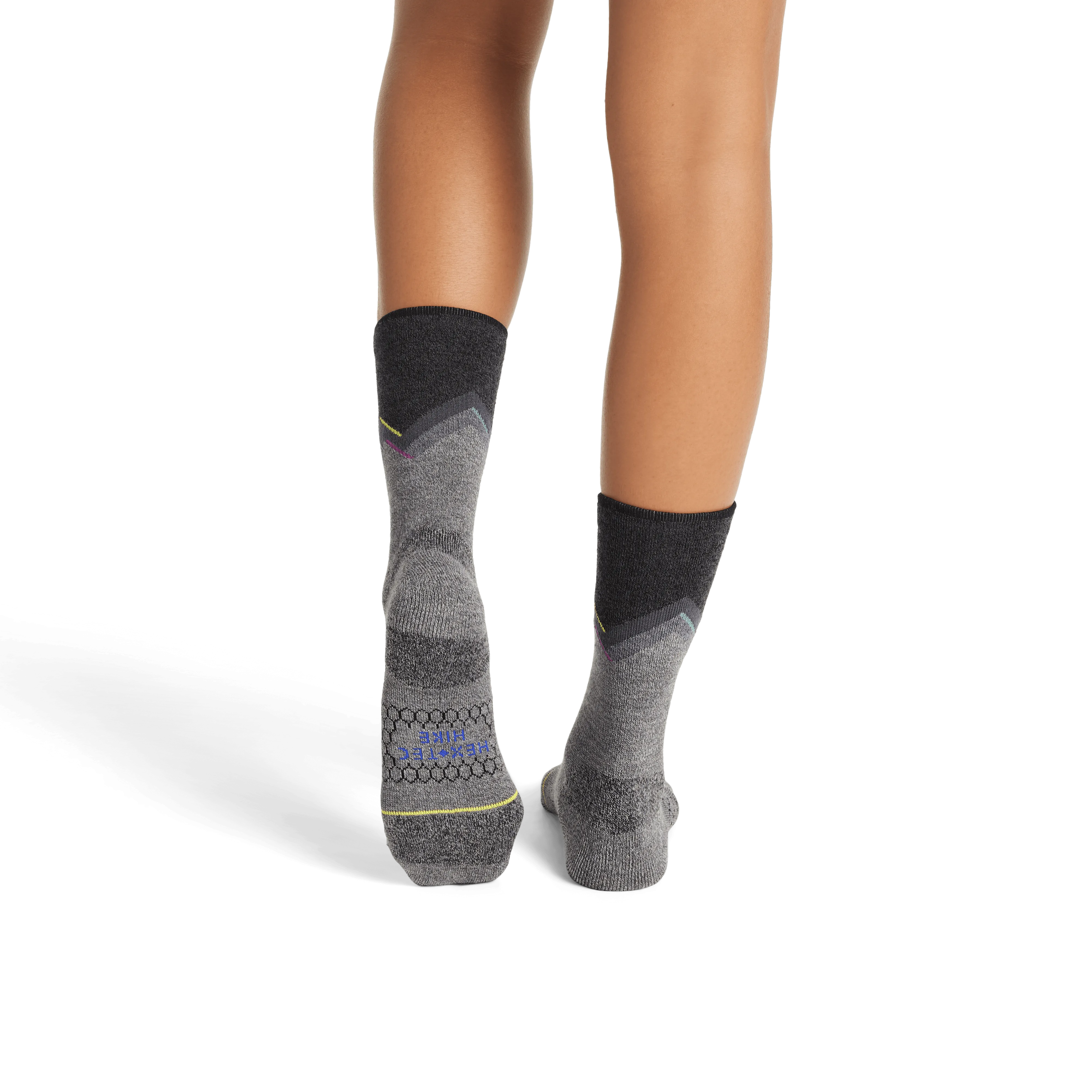 Women's Merino Wool Blend Hiking Calf Sock 6-Pack