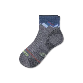 Women's Merino Wool Blend Hiking Quarter Socks