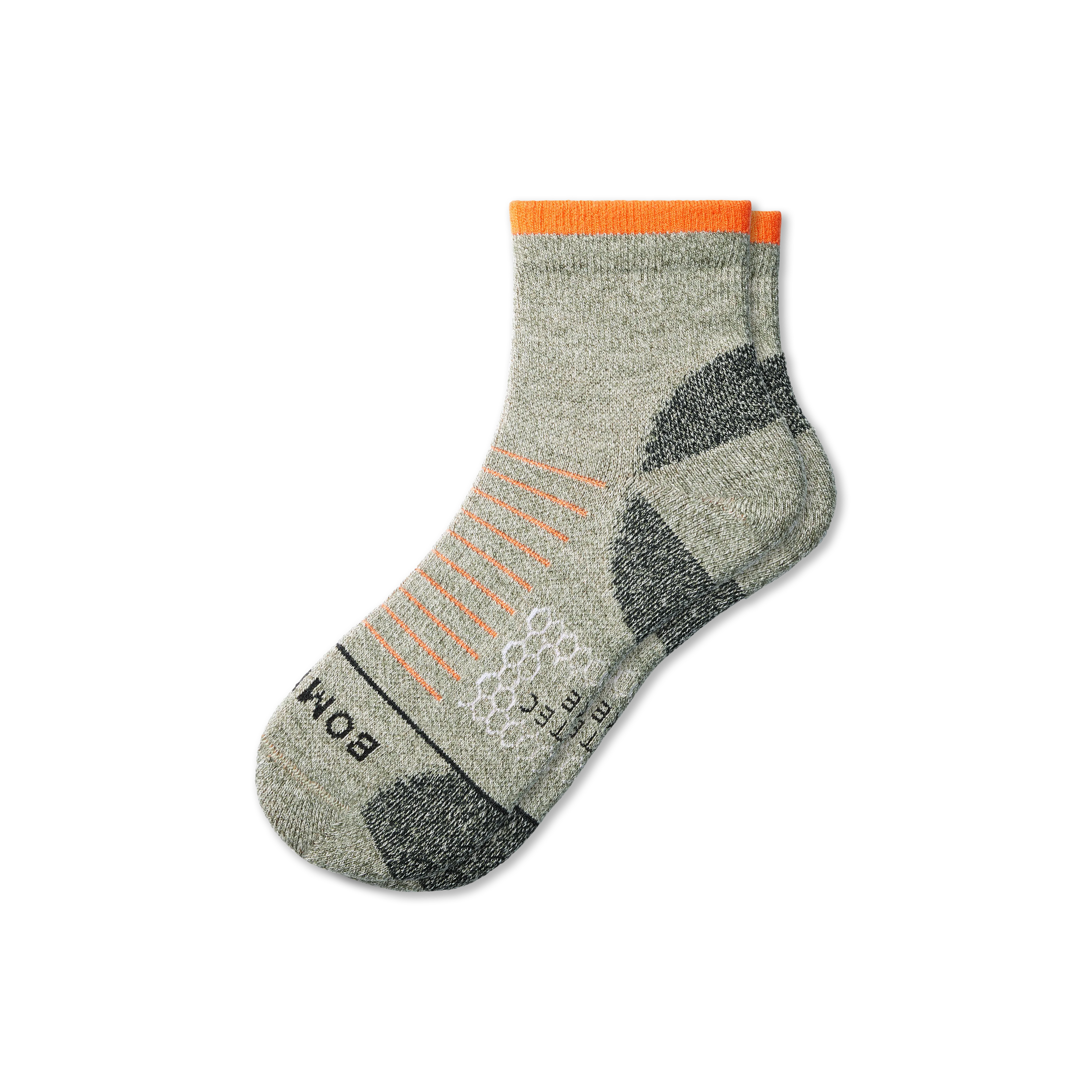 Women's Merino Wool Blend Hiking Quarter Socks