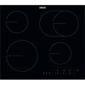 Zanussi ZHRN643K 60cm 4 Zone Ceramic Hob,Black